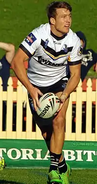 Henry playing for the Wentworthville Magpies in 2015