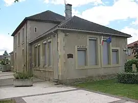 The town hall in Beaumarchés