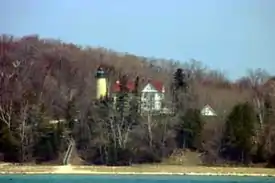 The deactivated Beaver Island Head Light