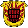 Fire basket from the coat of arms of the German community of Becherbach