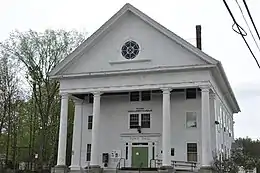 Bedford Town Hall, Bedford, New Hampshire, 1909–10.