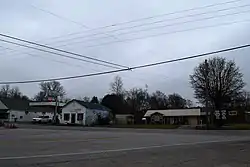 Intersection of KY 56 and KY 136 in Beech Grove