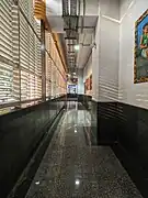 Behala Chowrasta metro station concourse