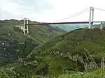 Beipan River Hukun Expressway Bridge on the border of Guanling County and Anshun Prefecture