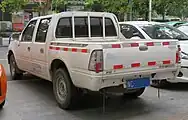 Pre-facelift Foton SUP rear