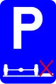 E9g: Parking mandatory on the road