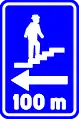 F51b: Crossing for pedestrians above ground