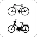 M8: Only for bicyclists and mopeds