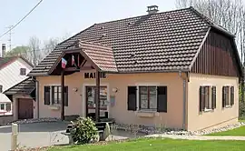 The town hall in Bellemagny