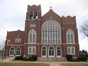 Current church, built in 1924.