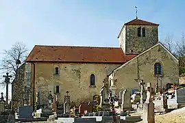 The church in Bellenod-sur-Seine