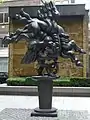 Bellerophon Taming Pegasus, Broadgate Estate, London