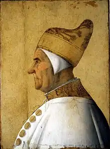 Portrait of Giovanni Mocenigo, Doge of Venice (1478–1485) by Gentile Bellini