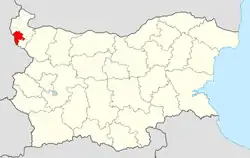 Belogradchik Municipality within Bulgaria and Vidin Province.