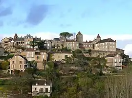 A general view of Belvès