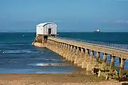 The boathouse at Bembridge before the major re-development of the station which started in 2009 and was completed in 2010.