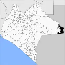 Municipality of Benemérito de las Américas in Chiapas