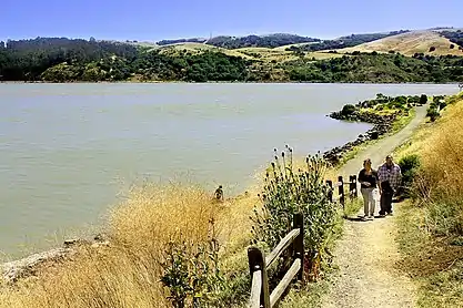 The Carquinez Strait in Benicia State Recreation Area