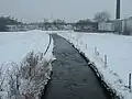 Looking downstream from Bentgate, Newhey