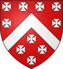 James Berkeley's coat of arms