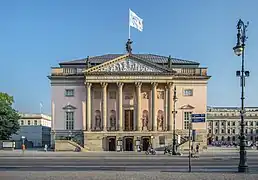 The Berlin State Opera on Unter den Linden, Germany