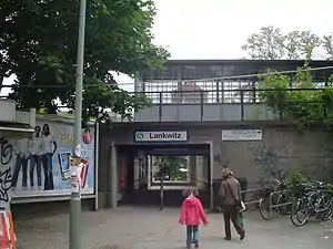 Northern entrance of Lankwitz station