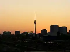 View from Warschauer Brücke