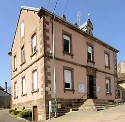 The town hall in Betoncourt-Saint-Pancras