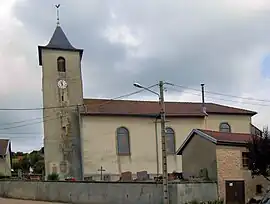 The church in Bettegney-Saint-Brice