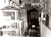 Poultry display on the Better Farming Train in 1920.