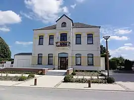 The town hall in Bettignies