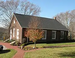 Beulah Presbyterian Church, built in 1837, and located at Beulah and McCrady Roads in Churchill, PA