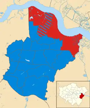 2010 results map