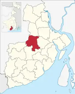 Location of Bhagabanpur I