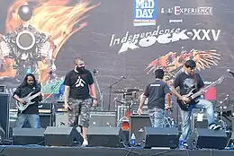 Bhayanak Maut performing at the 2010 Independence Rock XXV