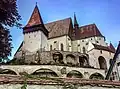 Close-up view of the Biertan/Birthälm fortified church