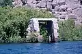 Bigeh island ruins in 2006 in the Old Aswan Dam reservoir.