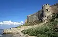 The fortress Akkerman from the sea.