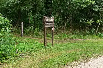 Downstream entrance, near pivot bridge remains on canal