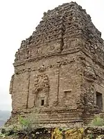 One of the well preserved temple rooms