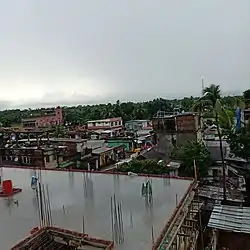 Bird's-eye view of Binnakandi Ghat