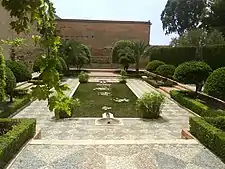 The gardens of The Alcazaba of Almería were used as Don Hidalgo's hacienda garden.