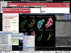 Screenshot of BioSLAX