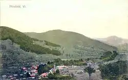 Bird's-eye view of Pittsfield c. 1910