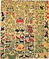 Artist unidentified, Bird of Paradise Quilt Top, 1858–1863