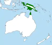 New Guinea excluding the New Guinea Highlands