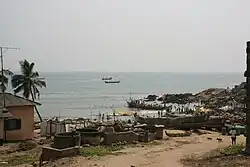 Biriwa skyline and Fishing Area