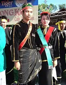 Bisaya traditional costume in Sabah