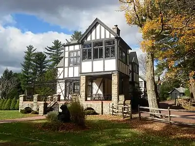 Front of Lewis Mansion