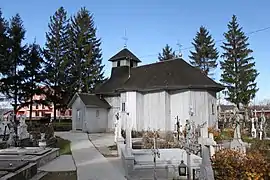 Wooden church in Girov (Conțești)